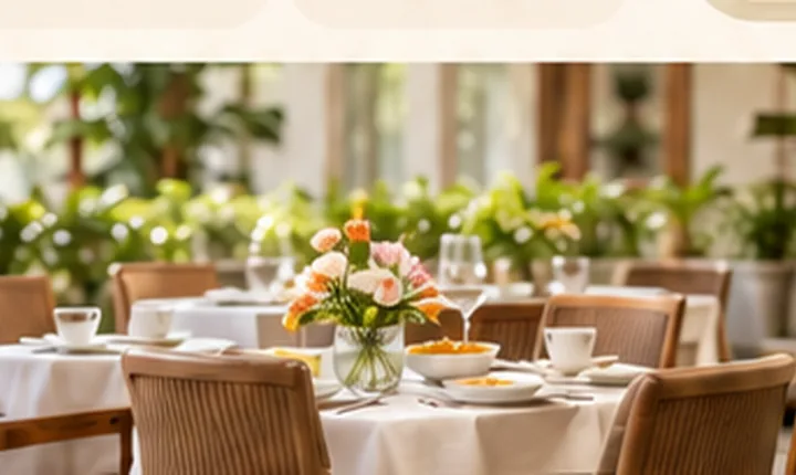 Welcoming dining area